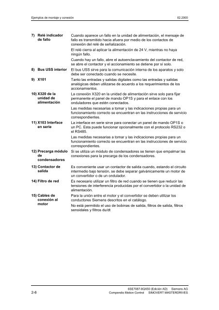 2 Ejemplos de montaje y conexiÃ³n