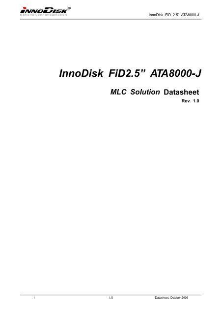 InnoDisk FiD2.5â ATA8000-J