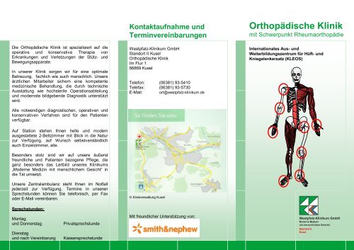 Orthopädische Klinik - Westpfalz-Klinikum GmbH