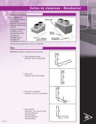 Solins de chimnÃ©e - Agway Metals Inc