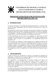 Programa EstratÃ©gico de InvestigaciÃ³n - UTN FRGP - Universidad ...