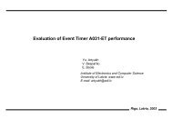 a031-et performace evaluation - ILRS