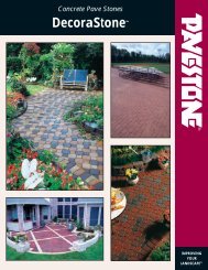 DecoraStoneâ¢ - Pavestone