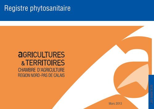 Registre phytosanitaire - Chambre d'agriculture