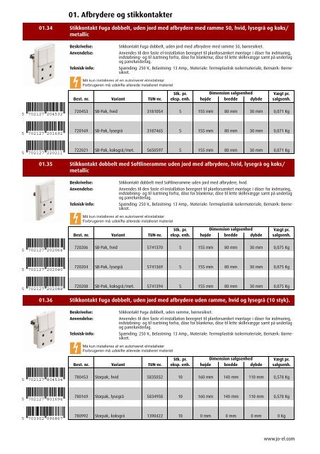 PRODUKTKATALOG - JO-EL