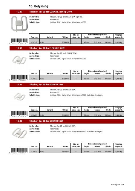 PRODUKTKATALOG - JO-EL