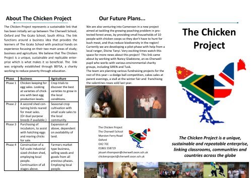 The Chicken Project - Cherwell School