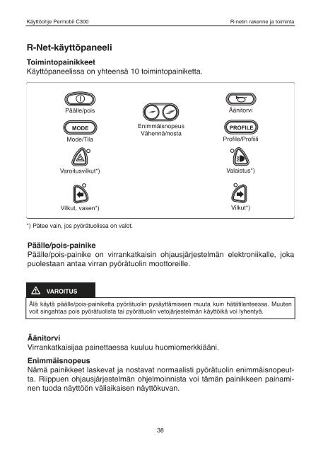 C300 kÃ¤yttÃ¶ohje.pdf - Algol-Trehab Oy