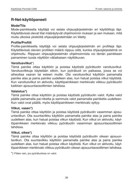 C300 kÃ¤yttÃ¶ohje.pdf - Algol-Trehab Oy