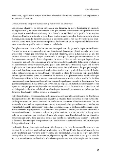 Avances y desafÃ­os en la evaluaciÃ³n educativa - OEI