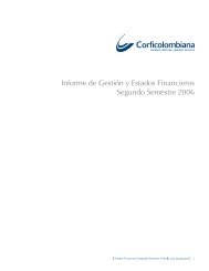 Informe de Gestión y Estados Financieros ... - Corficolombiana