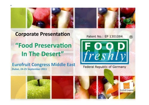 Sukhdev Singh - Eurofruit Congress Middle East