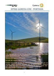 EPDÂ® GAMESA G90 - PORTADA - The International EPDÂ® System