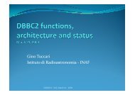 DBBC2 functions, architecture and status