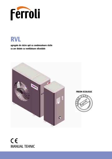 manual tehnic - RVL:Rvl.qxd - Ferroli