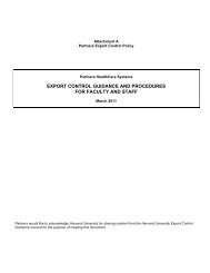 Export Control Guidance and Procedures for Faculty and Staff