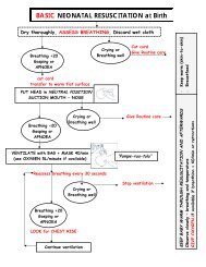 Job Aid: Basic Neonatal Resuscitation at Birth - basics