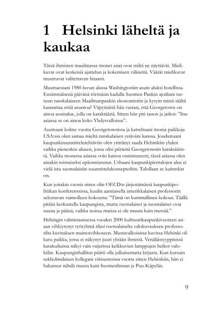 HELSINKI â TULEVAISUUDEN KAUPUNKI