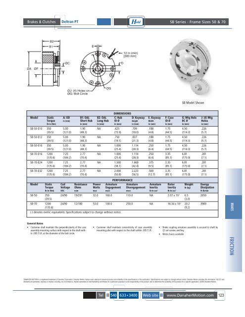 BRAKES & CLUTCHES