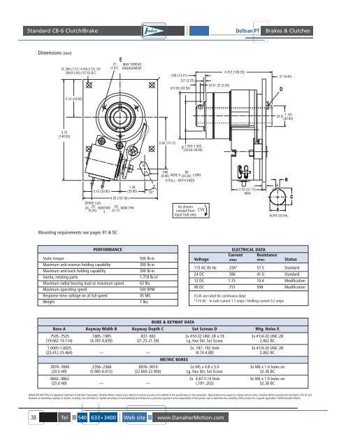 BRAKES & CLUTCHES