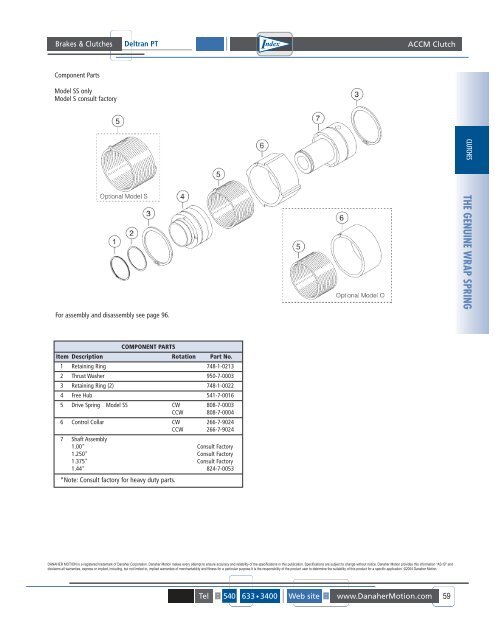 BRAKES & CLUTCHES