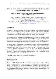 Effect of Particle Size Distribution on the Hydraulic Transport ... - IWTC