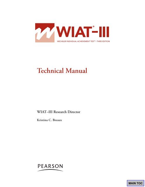 WIAT3 Tech Manual.pdf - CAMPBELA