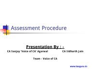 Download PPT on Income Tax Assessment Procedure - TaxGuru