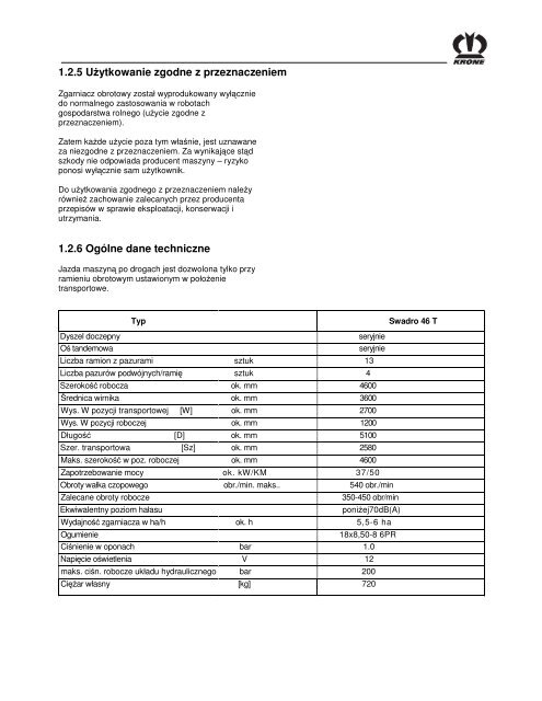 Swadro 46 T - Agromix