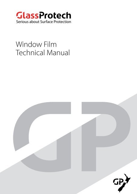 Window Film Technical Manual - Eboss