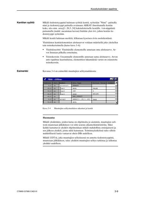 S7-300/400 Ohjelmointi FUB/FDB - Siemens