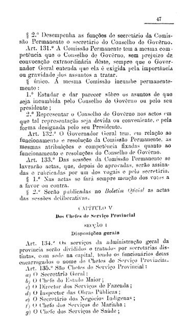 Carta orgÃ¢nica da provÃ­ncia de Angola, Luanda: Imprensa Nacional