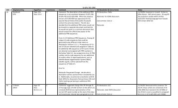 DRAFT IS-GPS-705A Comment Resolution Matrix - GPS.gov