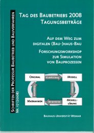 (ForBAU) - Digitale Werkzeuge fÃ¼r die Bauplanung und -abwicklung