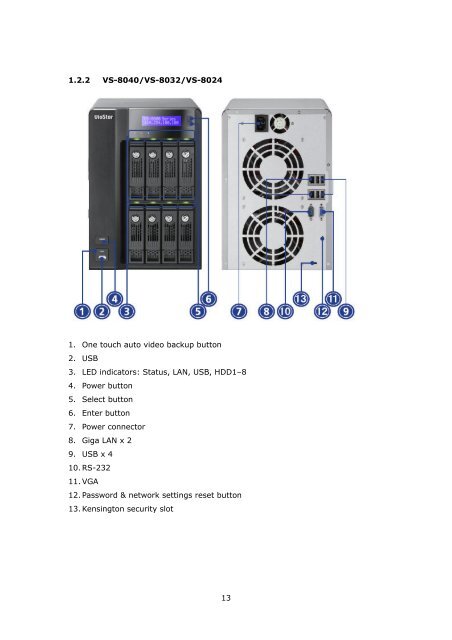 NVR user manual - Kamery IP