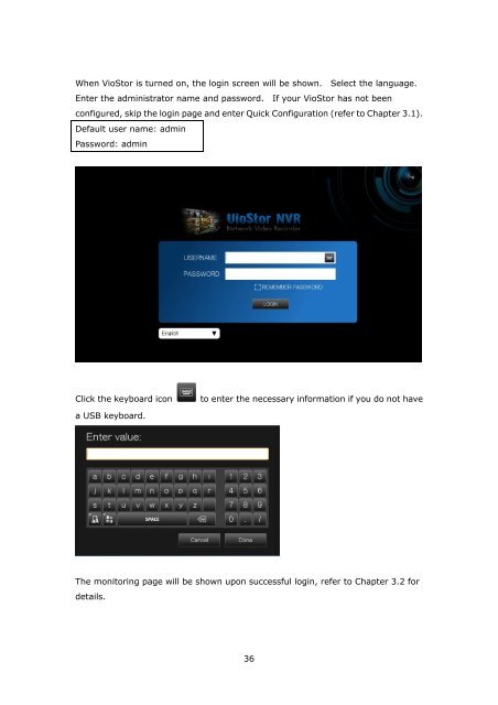 NVR user manual - Kamery IP