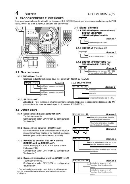 Quick Guide - Foxboro Eckardt