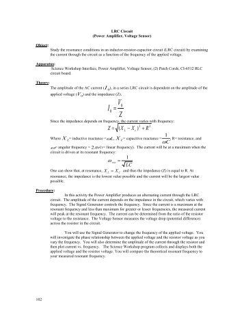 LRC Circuit.pdf - Physics