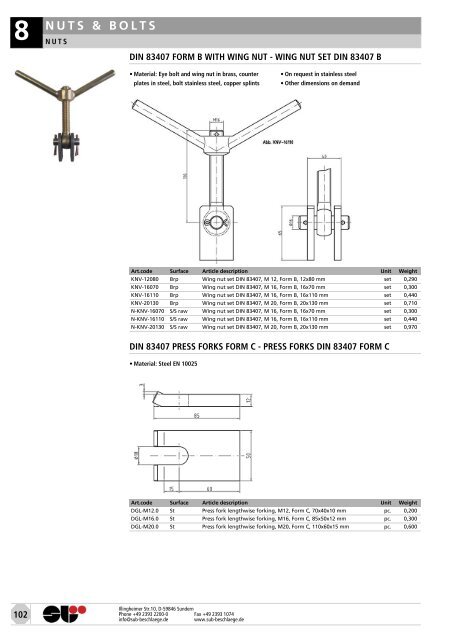 locks & attachments stainless steel