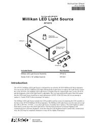 Millikan LED Light Source