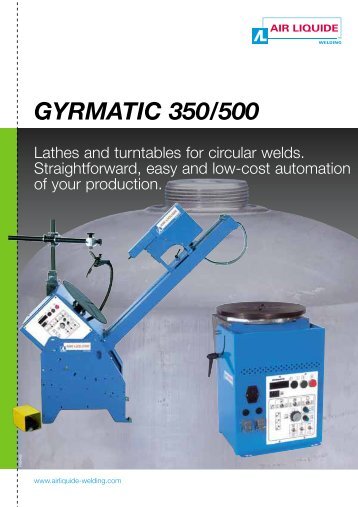gyrmatic 500 - Air Liquide Welding