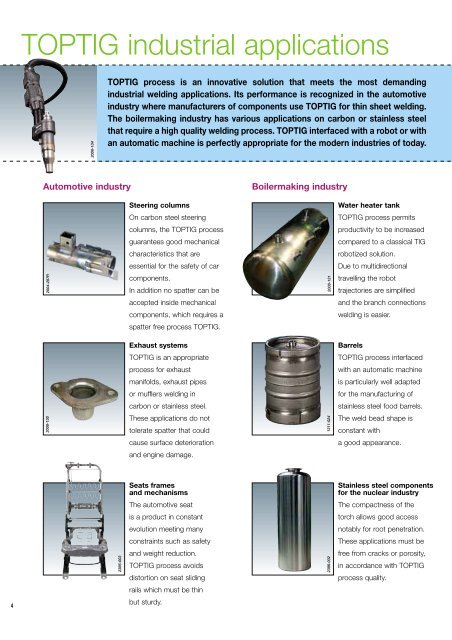 TOPTIG - Vítejte > Air Liquide Welding Czech