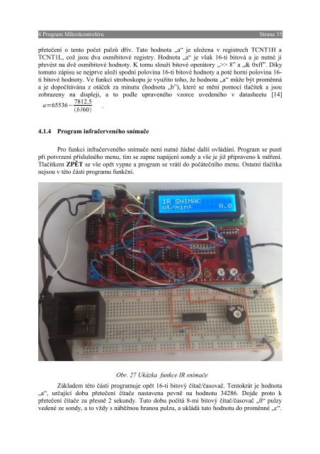 zadání bakalářské práce - Ústav automatizace a informatiky ...