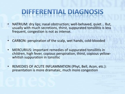 Pulsatilla: tonsillitis - Dr. Gheorghe Jurj - Homeopatie