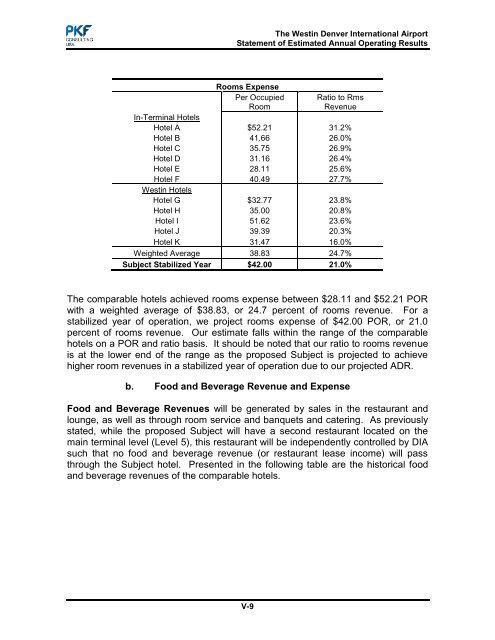 PKF Hotel Market Demand and Financial Analysis - DIA Business ...