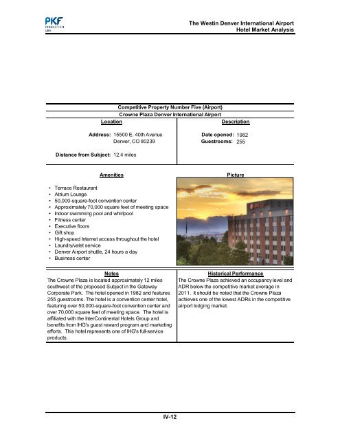 PKF Hotel Market Demand and Financial Analysis - DIA Business ...