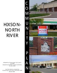 Hixson-North River Community Plan - Chattanooga-Hamilton ...