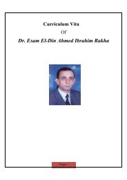 Dr. Esam El-Din Ahmed Ibrahim Rakha