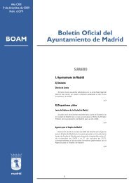 BOAM BoletÃ­n Oficial del Ayuntamiento de Madrid - Inicio