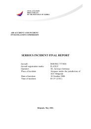 serious incident final report